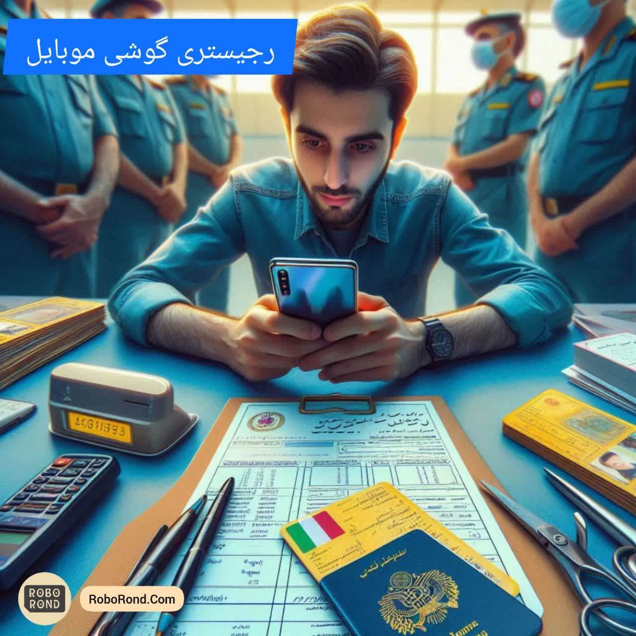 رجیستری گوشی موبایل