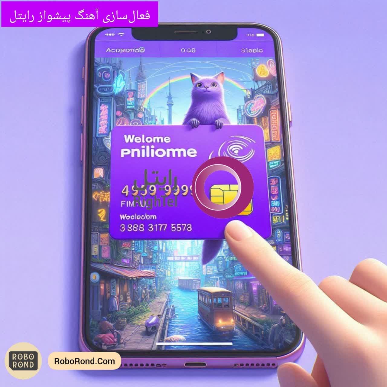 فعالسازی آهنگ پیشواز رایتل