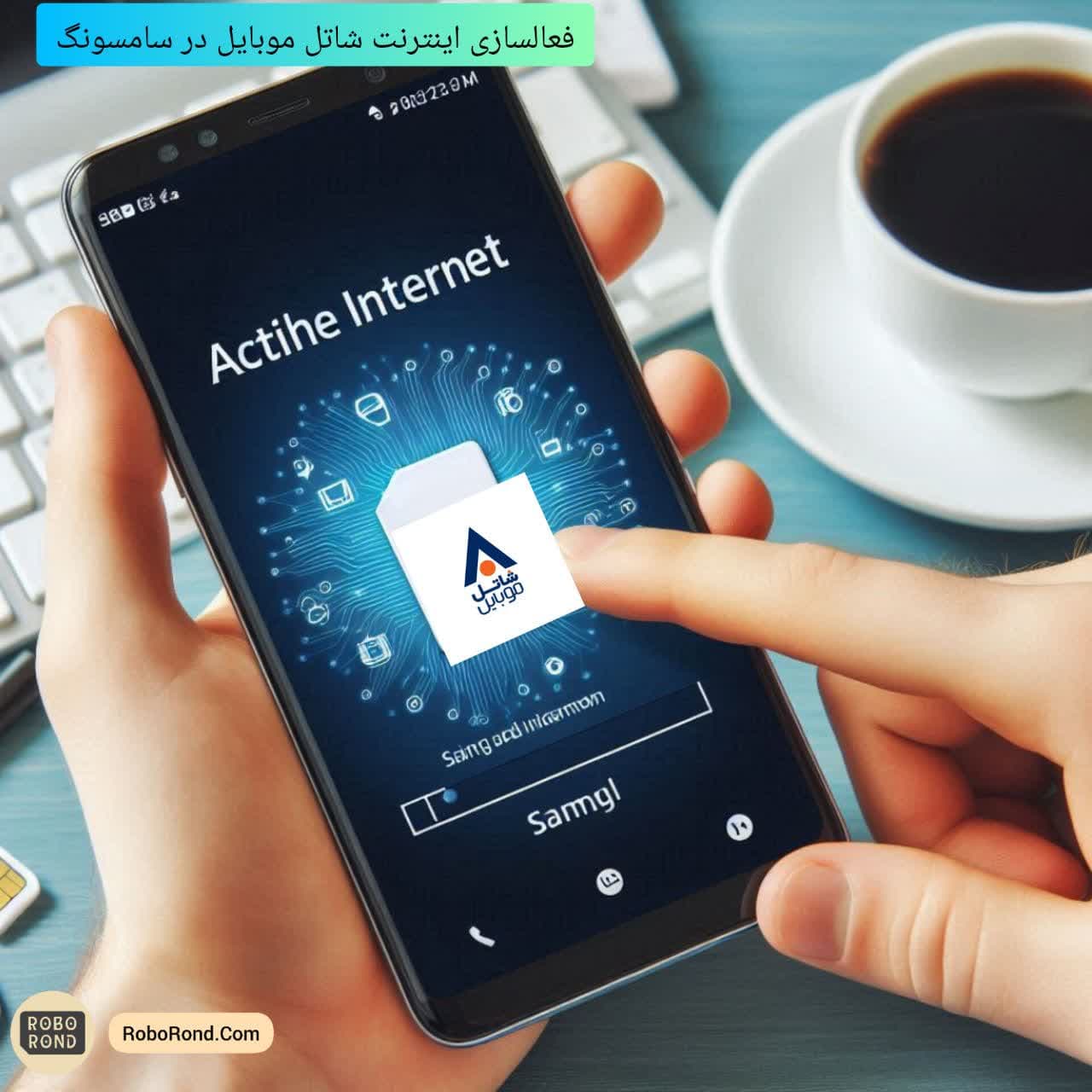فعالسازی اینترنت شاتل موبایل سامسونگ