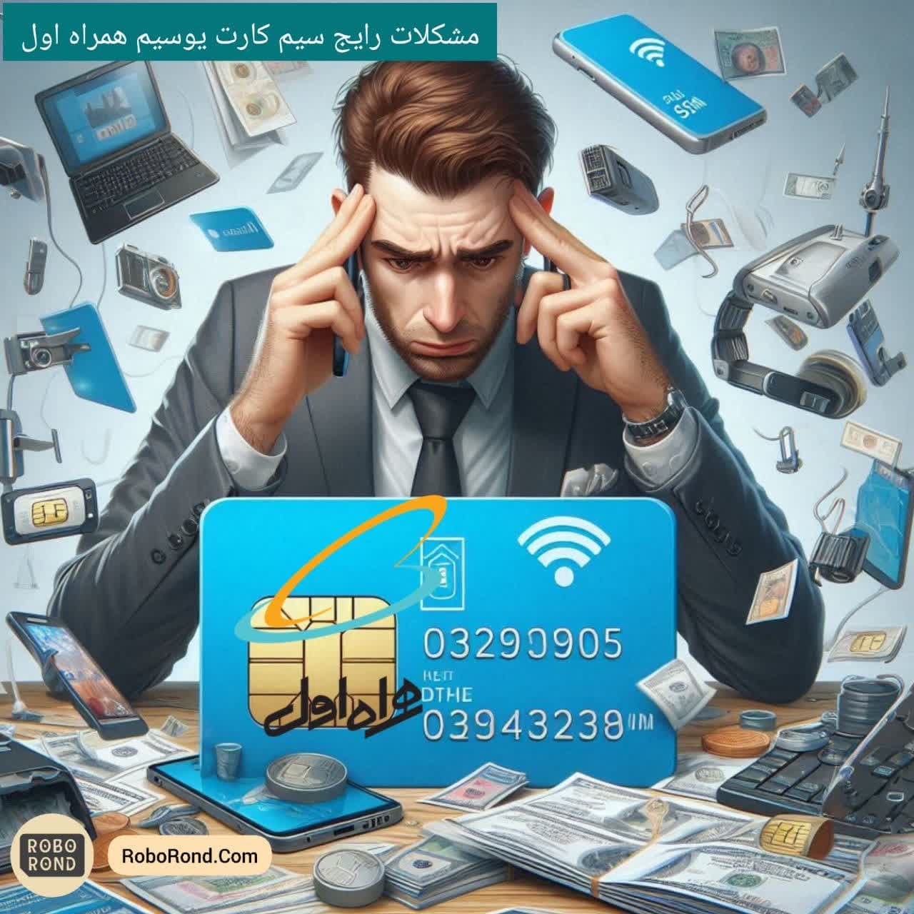 مشکلات رایج سیم کارت یوسیم همراه اول