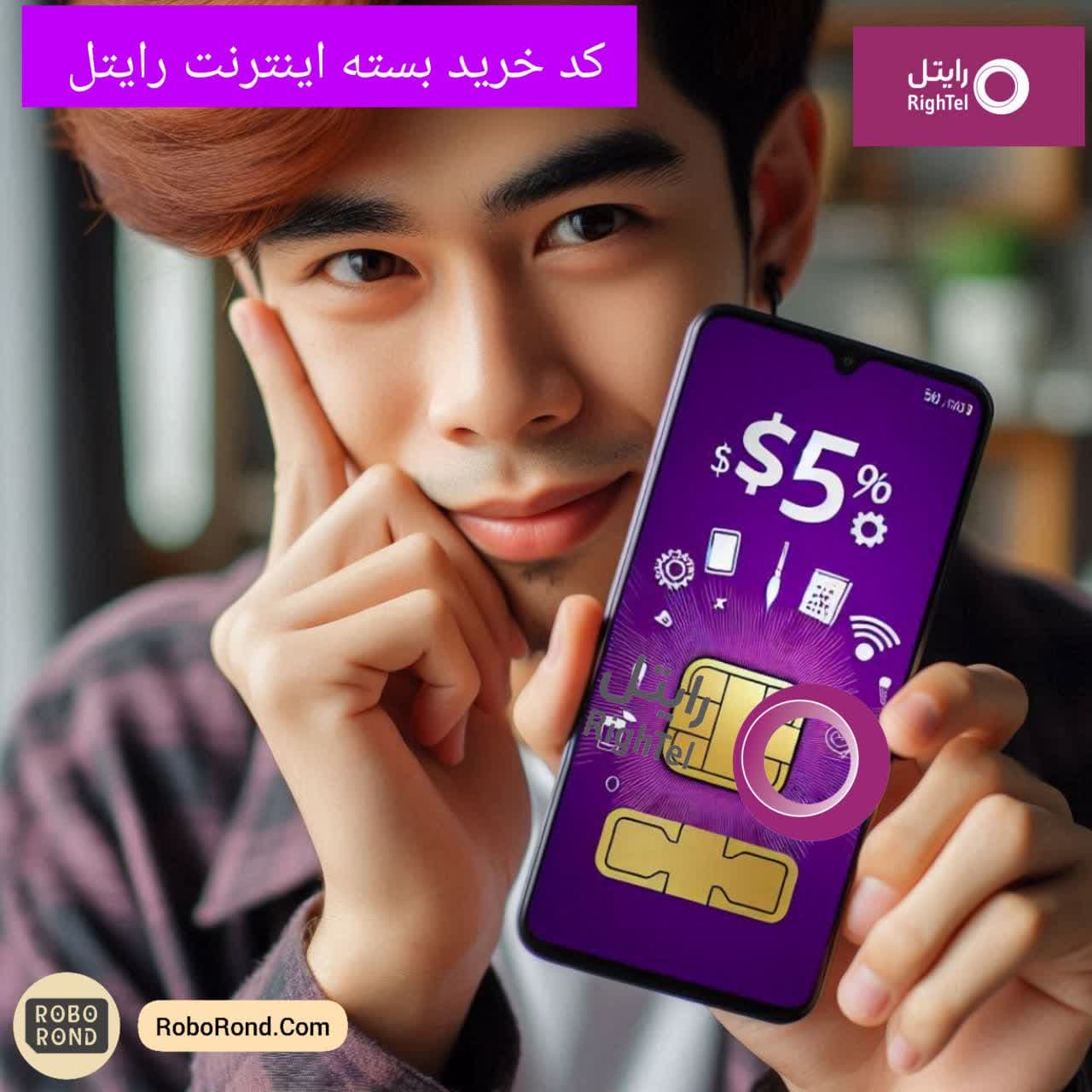 کد خرید بسته اینترنت رایتل